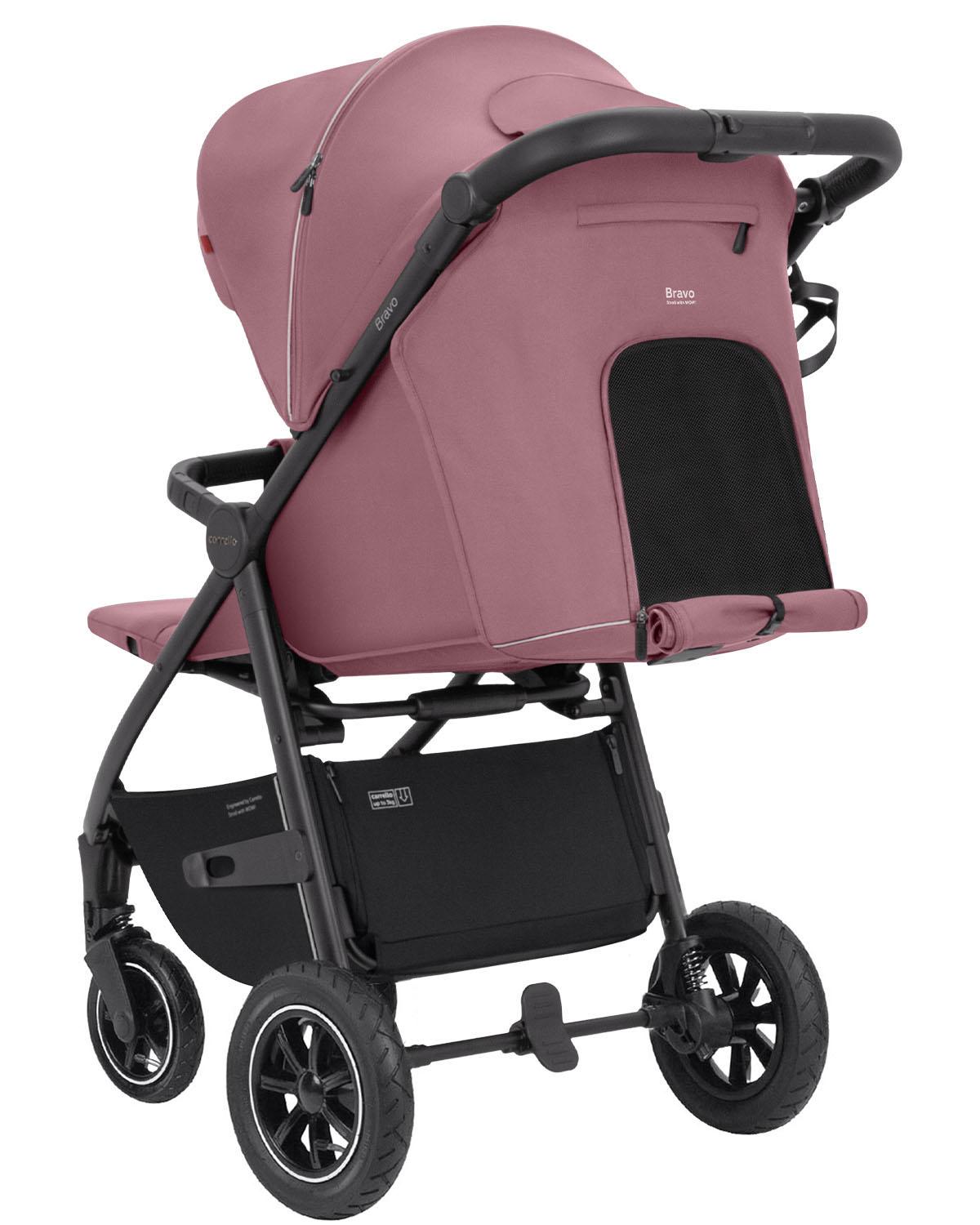 Коляска дитяча Carrello Bravo Air Crystal Pink (CRL-5512) - фото 4