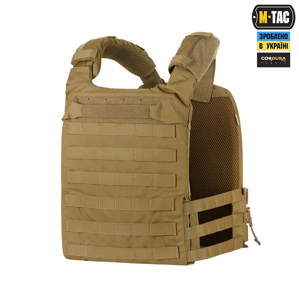 Плитоноска M-Tac Cuirass QRS XL Gen.II Coyote (AM0000307) - фото 3