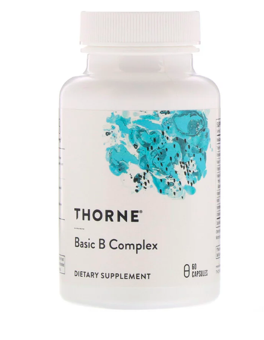 ᐉ Комплекс витаминов Thorne Research Basic B complex 60 капcул