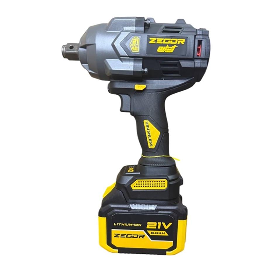 Гайковерт ударный аккумуляторный Zegor SDPP-21BL-1600 21V Profesional/бесщеточный двигатель/реверс/с подсветкой - фото 2 Гайковерт ударный аккумуляторный Zegor SDPP-21BL-1600 21V Profesional/бесщеточный двигатель/реверс/с подсветкой - фото 2