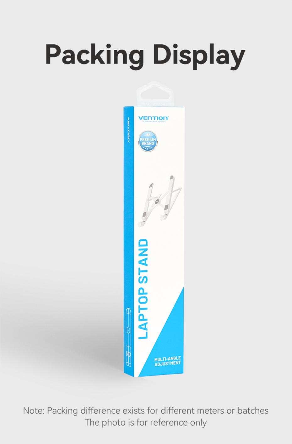 Підставка Vention для ноутбуку складана Білий (KDNW0) - фото 11