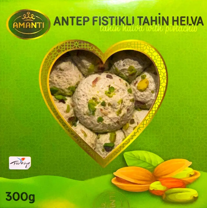Халва Тахина Amanti с фисташкой 300 г