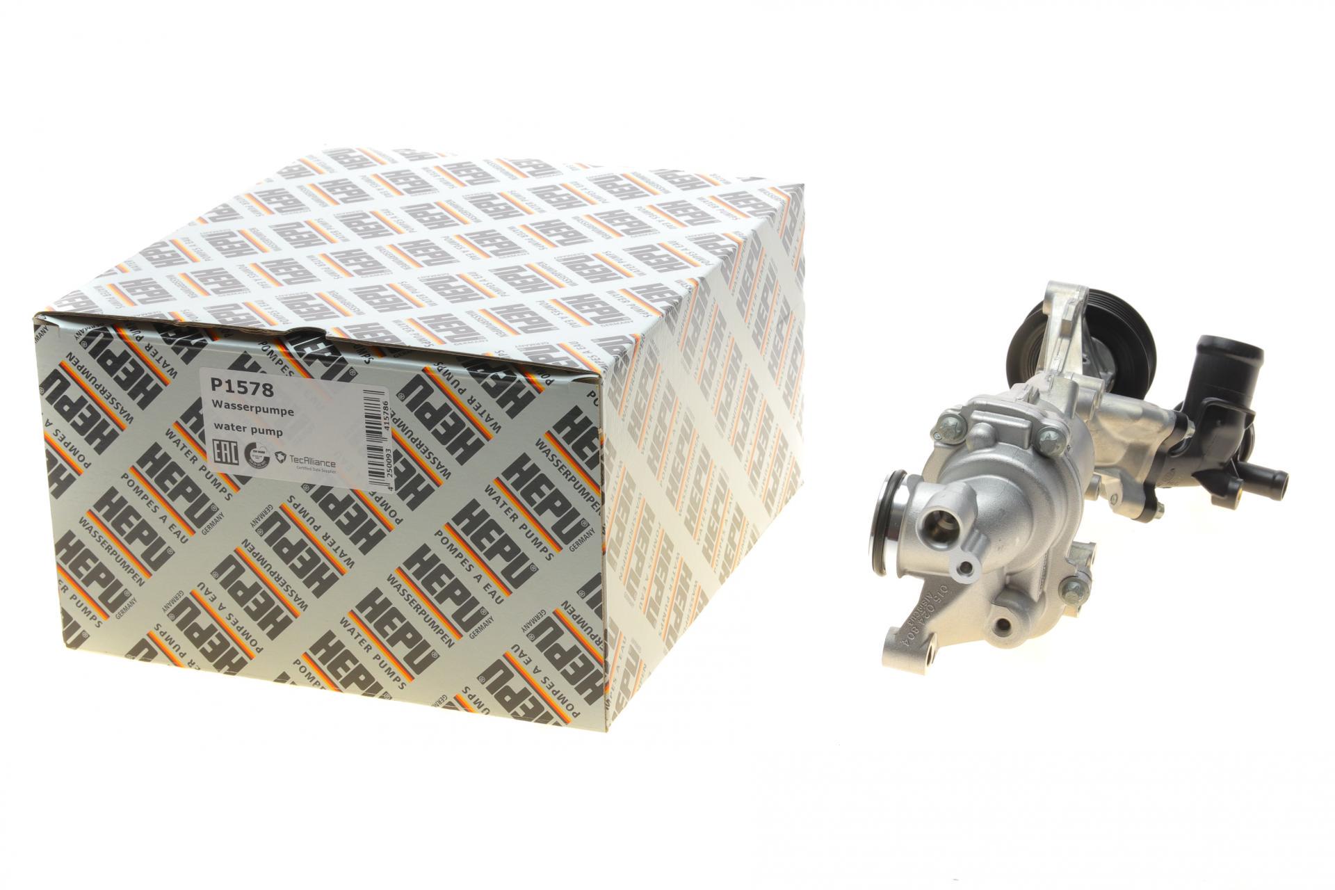 Помпа воды Hepu Mercedes C-class W205/E-class W213 15- P1578