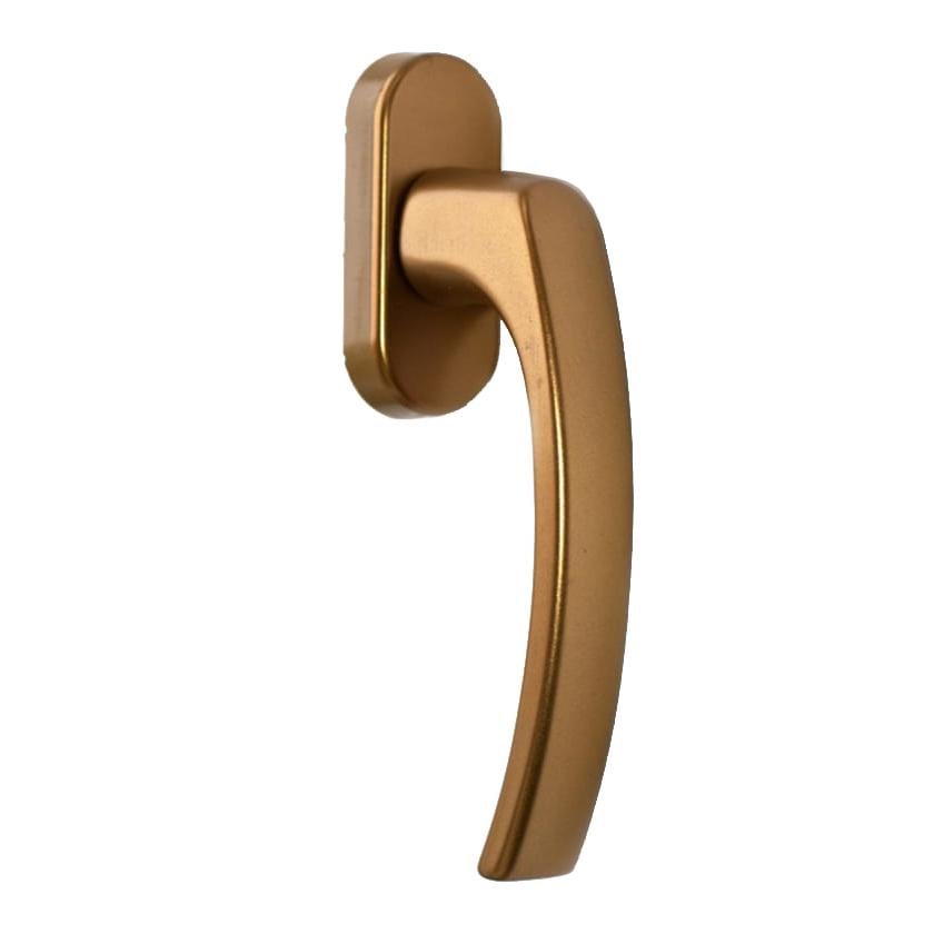 Ручка оконная Blaugelb FGS 1758 90° 43 RAL F4 Бронзовый (0000431573)