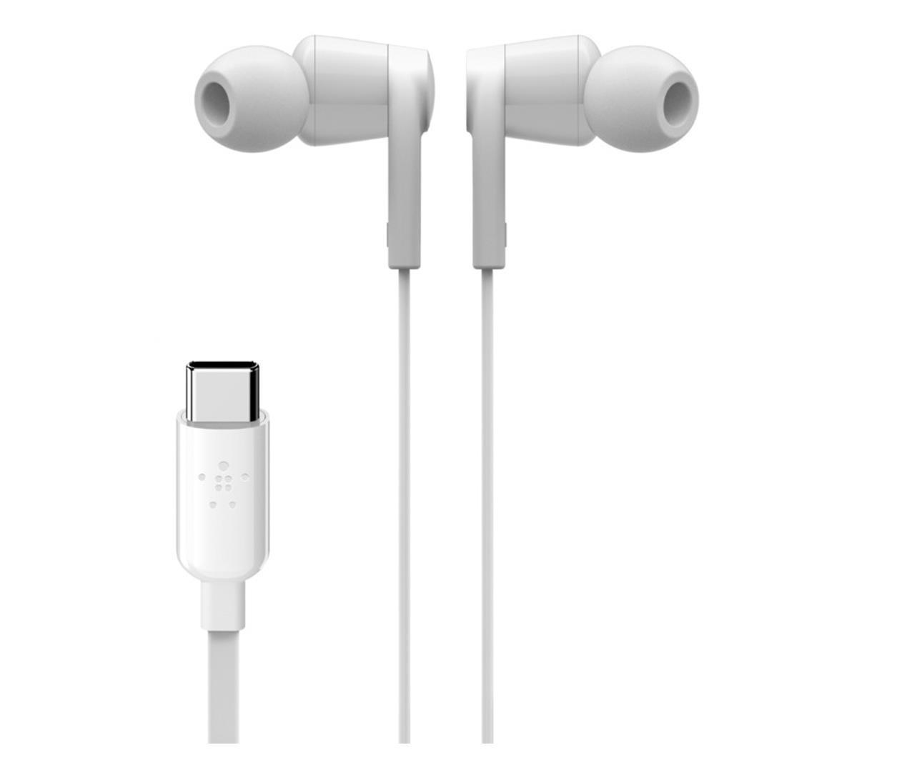 Навушники з мікрофоном Belkin IN-EAR Headphone White (G3H0002BTWHT)
