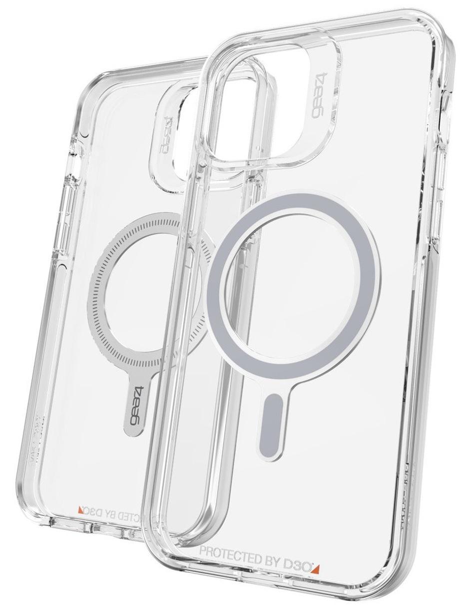 Чохол прозорий протиударний Gear4 Crystal Palace MagSafe Case для Apple Iphone 12 Pro Max (6.7") Clear - фото 3