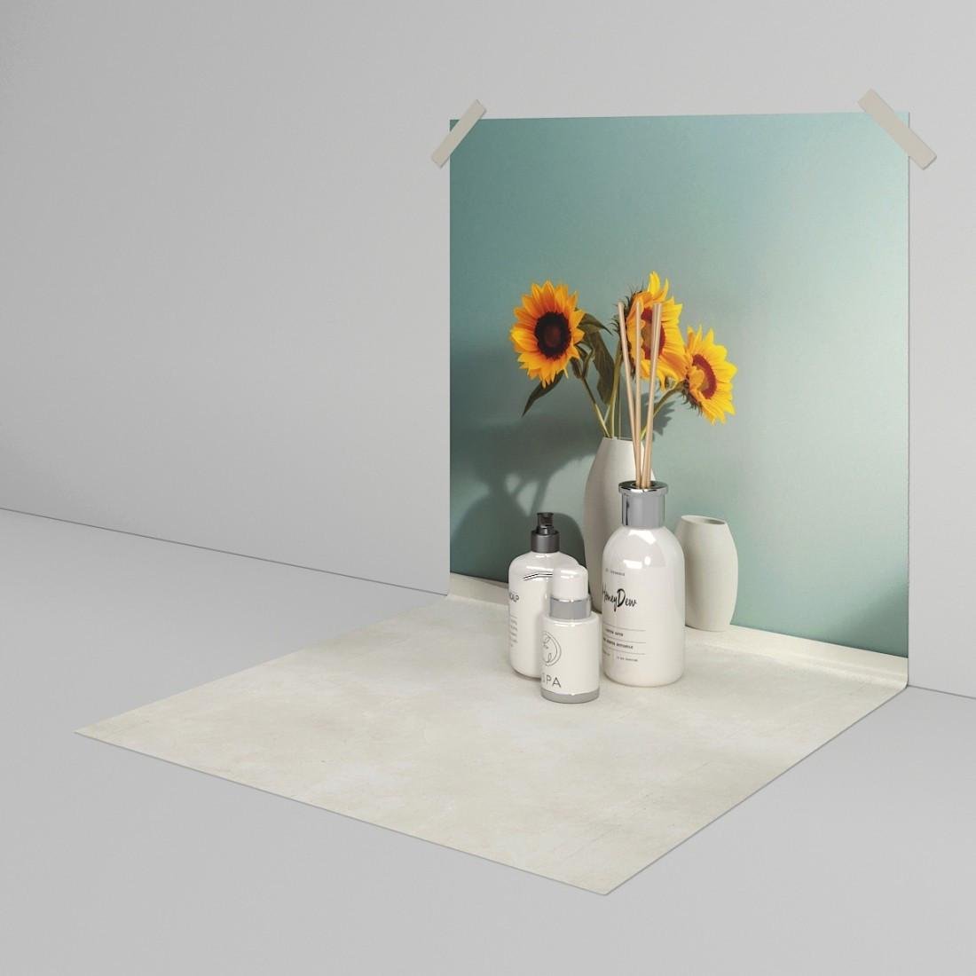 Фотофон виниловый Frontlit 450 г/м2 стена/пол 50x100 см №59257