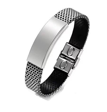 Браслет мужской стальной Givenchy 19х1,5 см