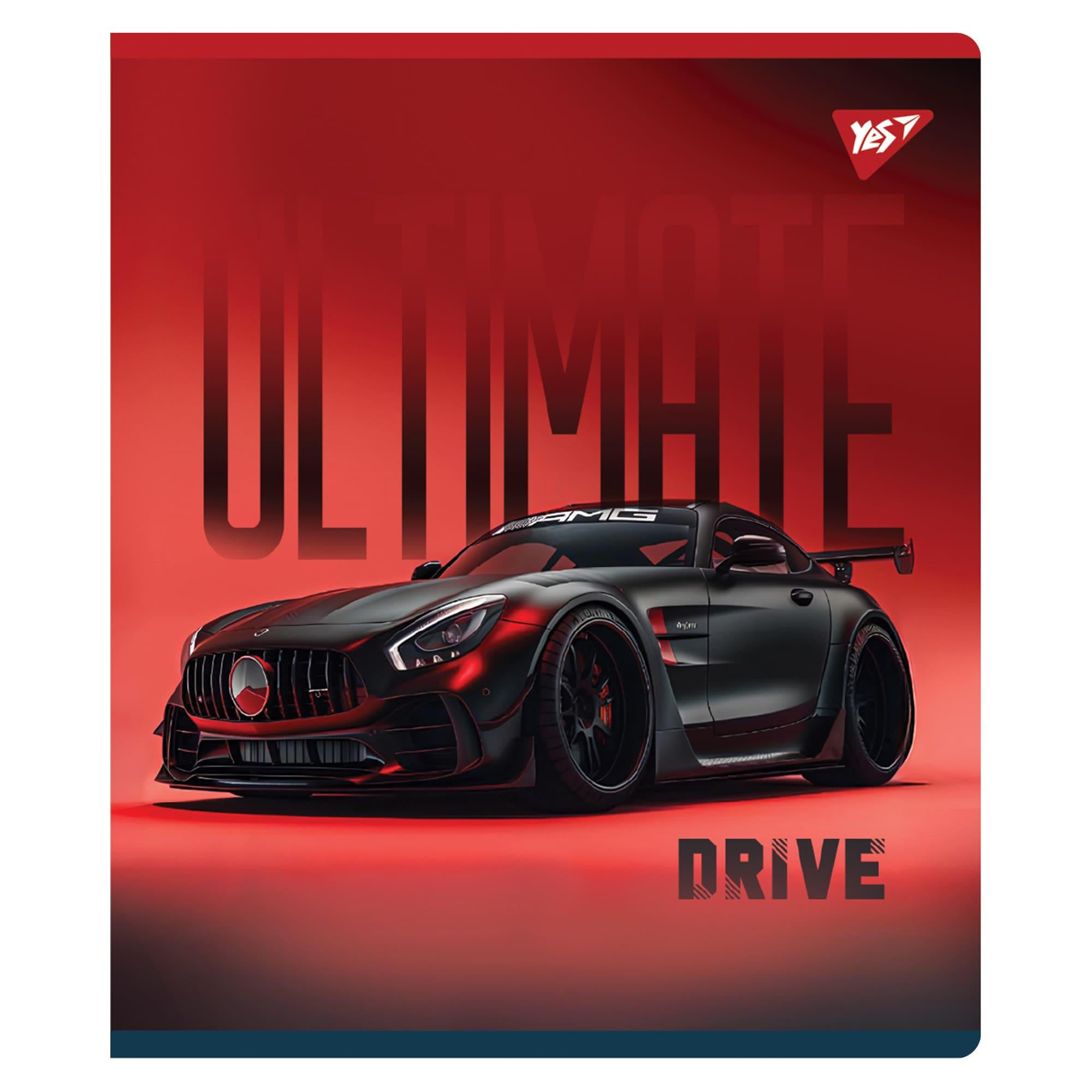 Тетрадь школьная YES Ultimate Drive клетка 24 л. (767541) Тетрадь школьная YES Ultimate Drive клетка 24 л. (767541)