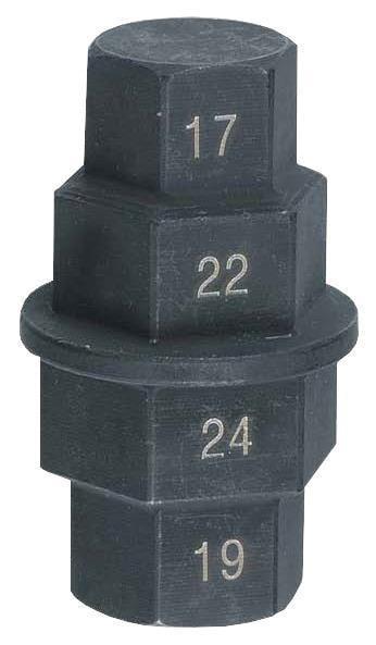 Головка Force FOR 9Y0151 17/19/22/24 мм МОТО