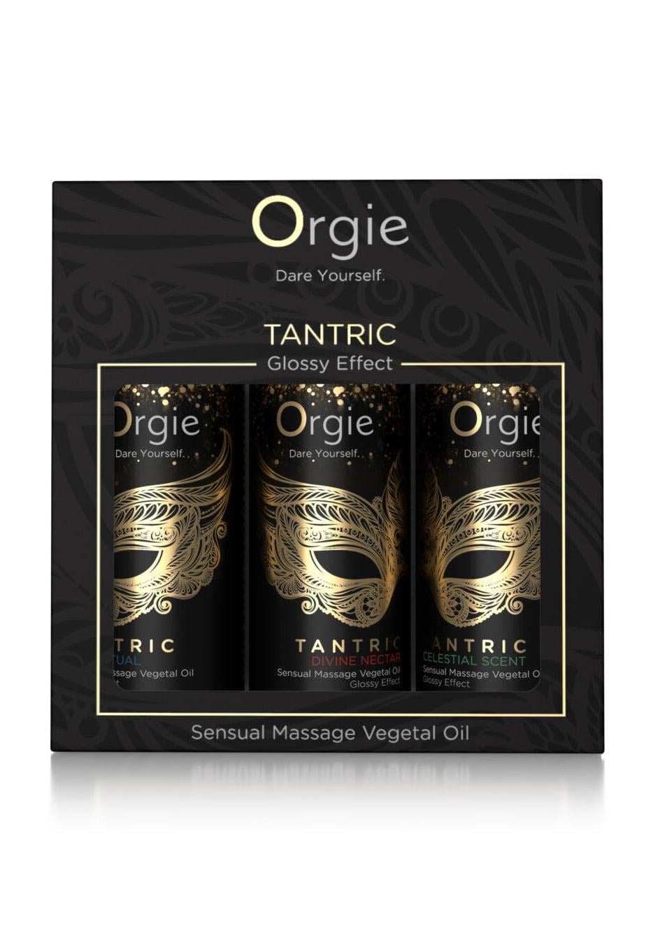 Набор массажных масел с ароматами-афродизиаками Tantric 3х30 мл