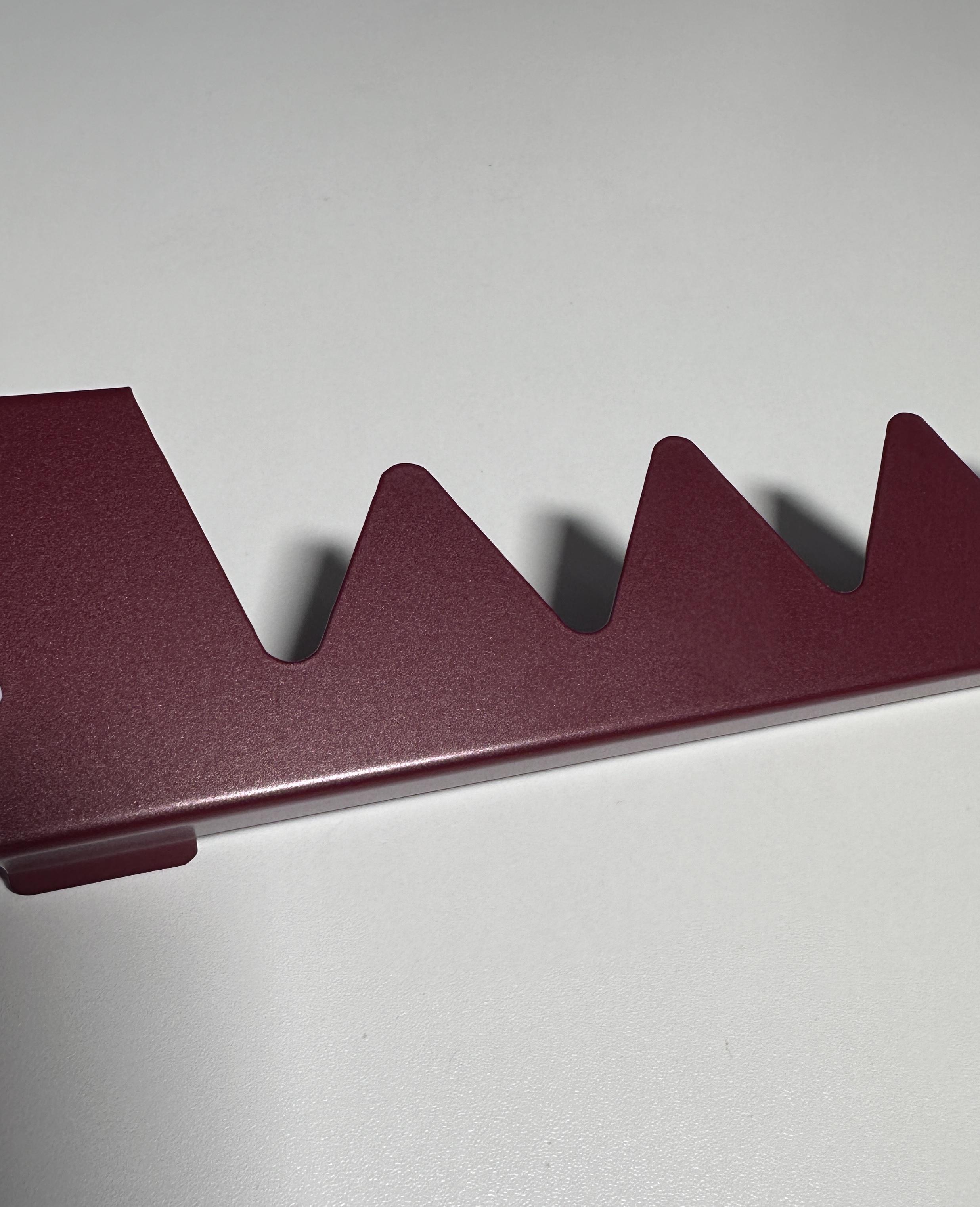 Вешалка Terma Shark Groovy 500 мм Red (603) - фото 2