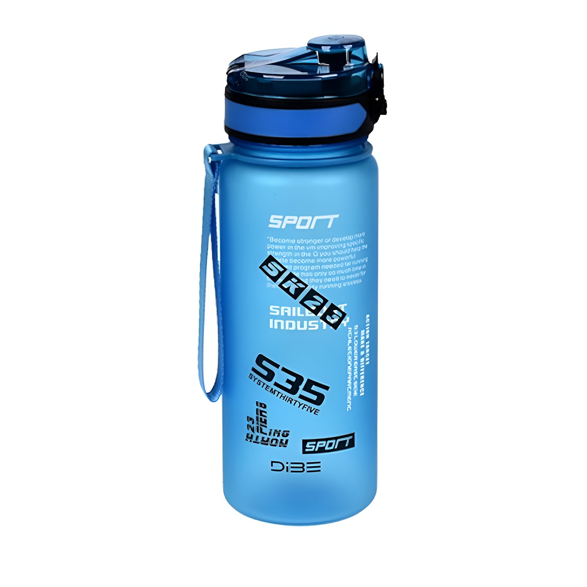 Пляшка-поїлка з клапаном спортивна Sport S.35 пластикова 800 мл Синій (R30225)