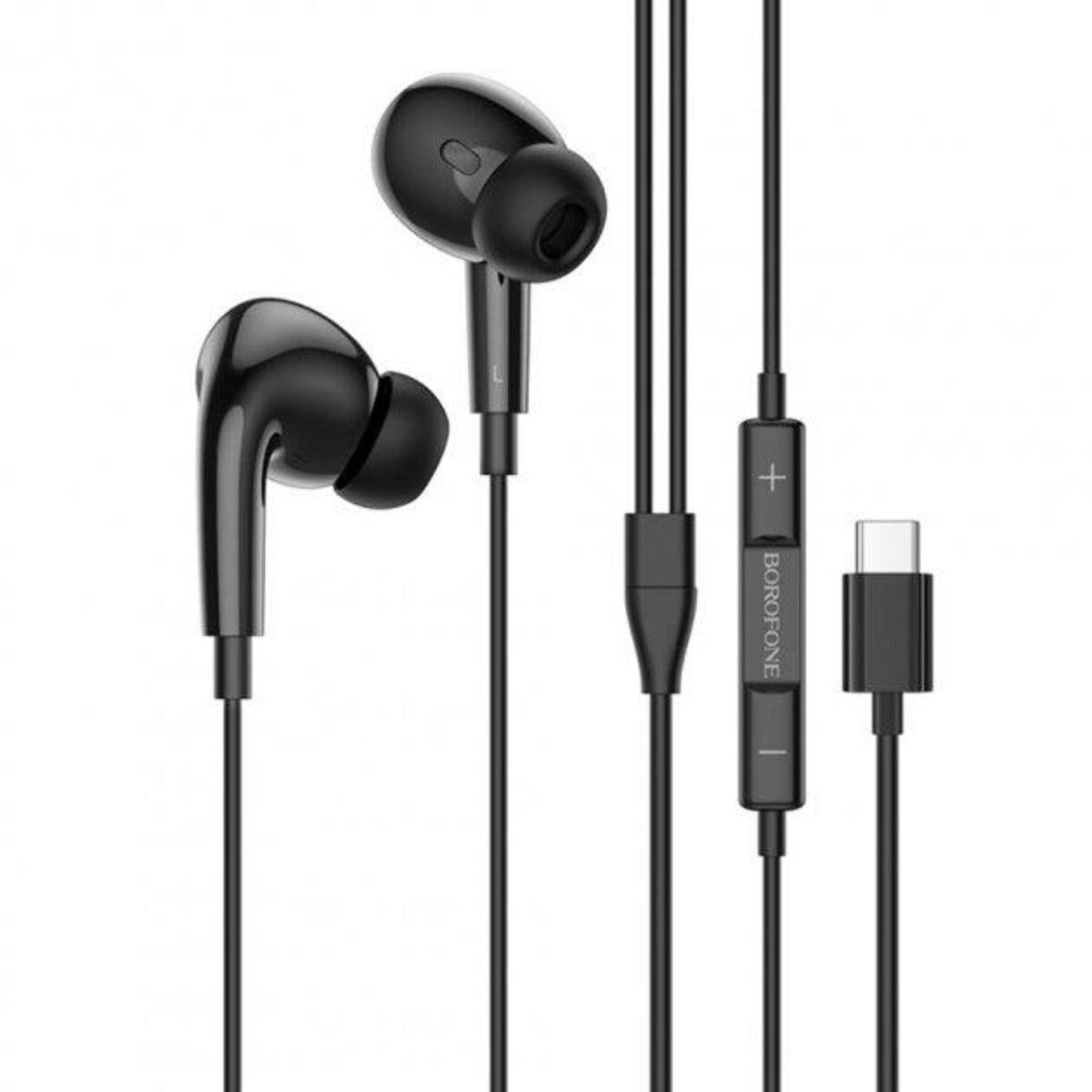 Наушники Borofone BM30 Pro USB Type-C 1,2 м Black (BM30PCB)