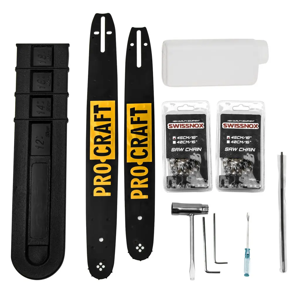 Бензопила ProCraft K-450 з комплектом шин 45/40 см - фото 11 Бензопила ProCraft K-450 з комплектом шин 45/40 см - фото 11