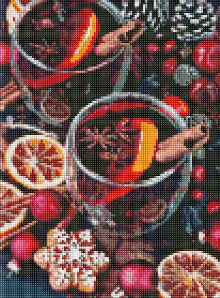 Алмазная мозаика Идейка Пряный аромат 30x40 см (Id-AMO7374)