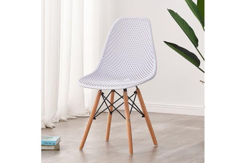 Стілець кухонний Мікс Меблі Сота Білий/Бук - фото 1 Стілець кухонний Мікс Меблі Сота Білий/Бук - фото 1