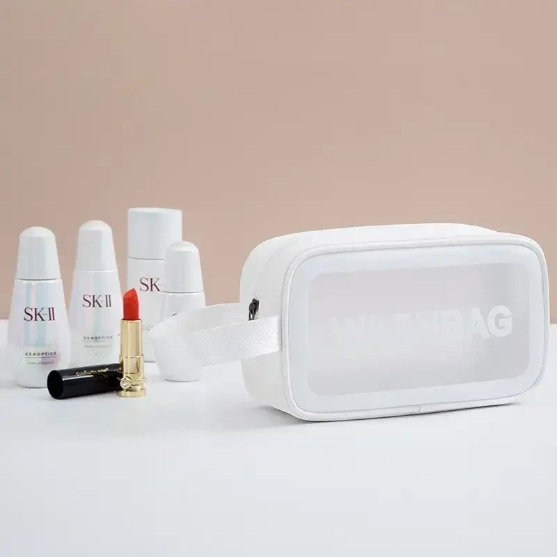 Косметичка-органайзер водонепроникна для приладдя прозора S 22x8x13 см Білий (2511916385) - фото 6 Косметичка-органайзер водонепроникна для приладдя прозора S 22x8x13 см Білий (2511916385) - фото 6