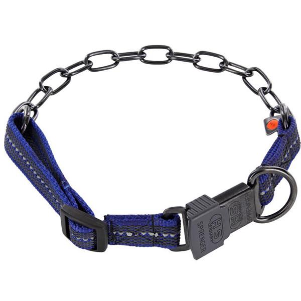 Ошейник регулируемый для собак Sprenger Adjustable Collar with Assembly Chain среднее звено нержавеющая сталь с нейлоном (51549_003_C7)