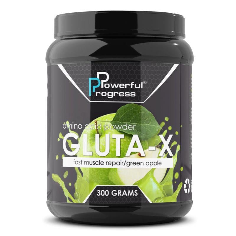Аминокислота Powerful Progress Gluta-X 300 г Яблоко (3216V11728)