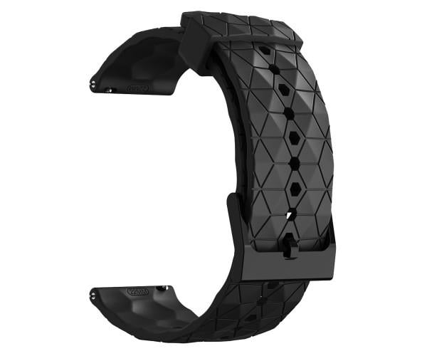 Ремешок силиконовый Structural Rhombus для KOSPET Tank M2/M3/M3 Ultra/T3/T3 Ultra 22 мм Черный