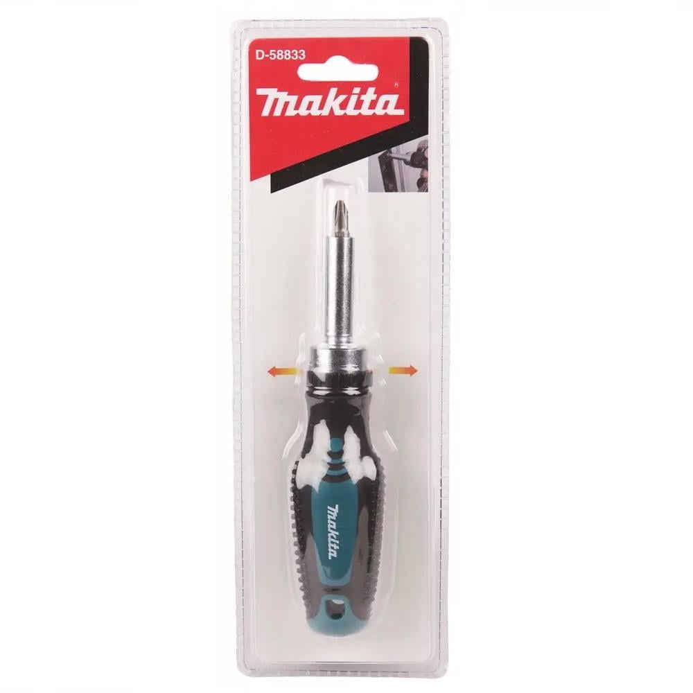 Викрутка з тріскачкою Makita D-58833 (10684700124) - фото 3 Викрутка з тріскачкою Makita D-58833 (10684700124) - фото 3