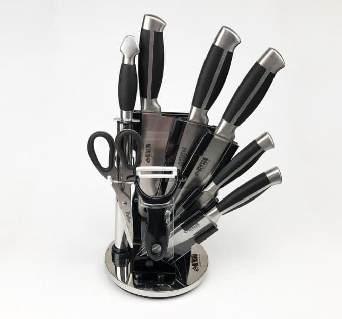 Набор ножей на подставке Benson BN-401 8 пр.