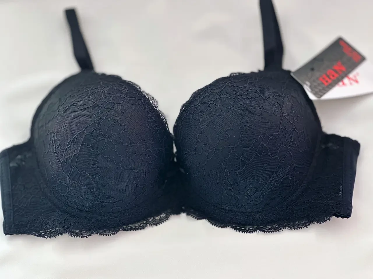 Бюстгальтер HAN на косточках без Push-Up 75B Черный (8780)