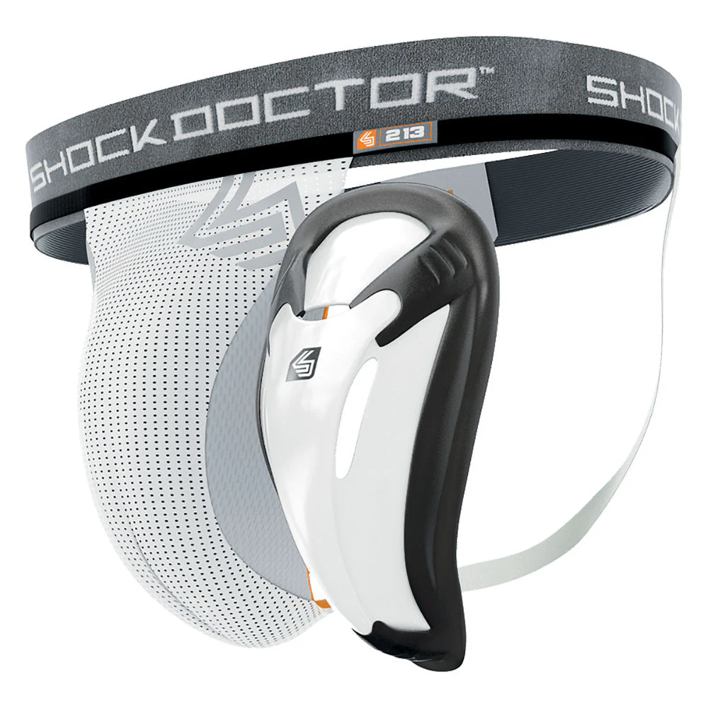 Захист паху Shock Doctor Supporter with Protective Cup XL White