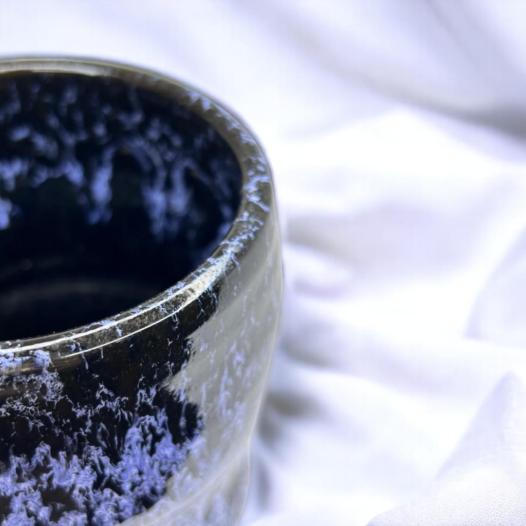 Стакан ручной работы 2шт. Черно-зеленый/Синий (14505904) - фото 11 Стакан ручной работы 2шт. Черно-зеленый/Синий (14505904) - фото 11