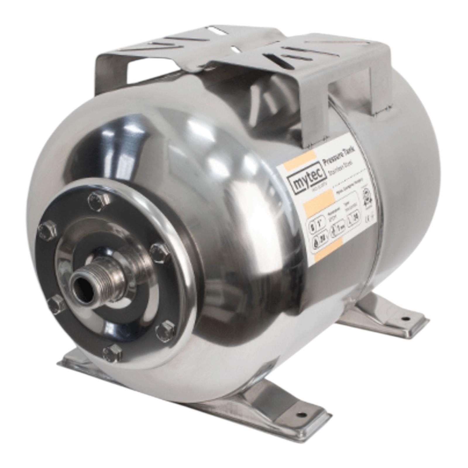 Гідроакумулятор MYTEC нержавіюча сталь 24 л (00-000058741) - фото 2 Гідроакумулятор MYTEC нержавіюча сталь 24 л (00-000058741) - фото 2