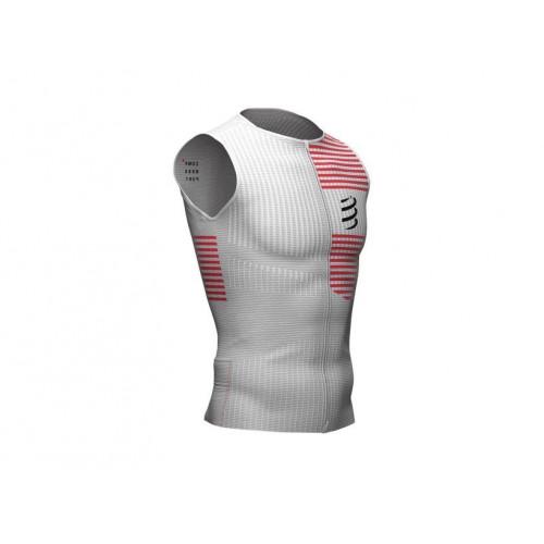 Спортивная майка мужская Tri Postural Tank Top 2022 M White/Orangeade (12273634)