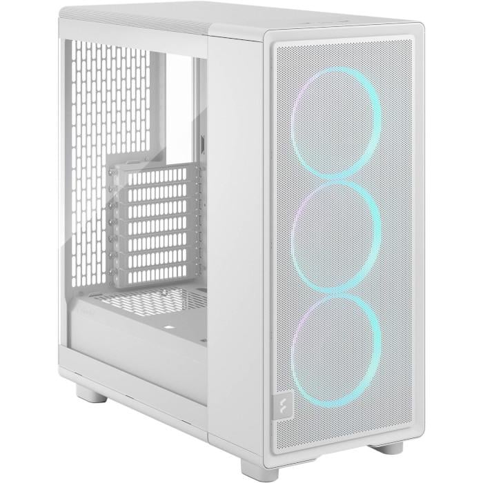Компьютерный корпус с закаленным стеклом Fractal Design Epoch Mid Tower ATX White RGB TG Light Tint (FD-C-EPO1A-05)