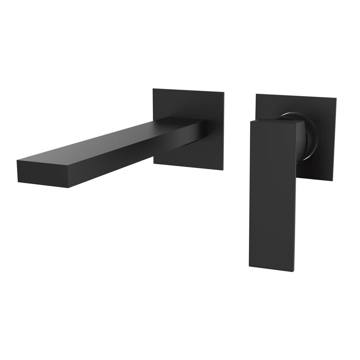 Змішувач для умивальника GRB Kala 60617602 настінний одноважільний Чорний (142603) Змішувач для умивальника GRB Kala 60617602 настінний одноважільний Чорний (142603)