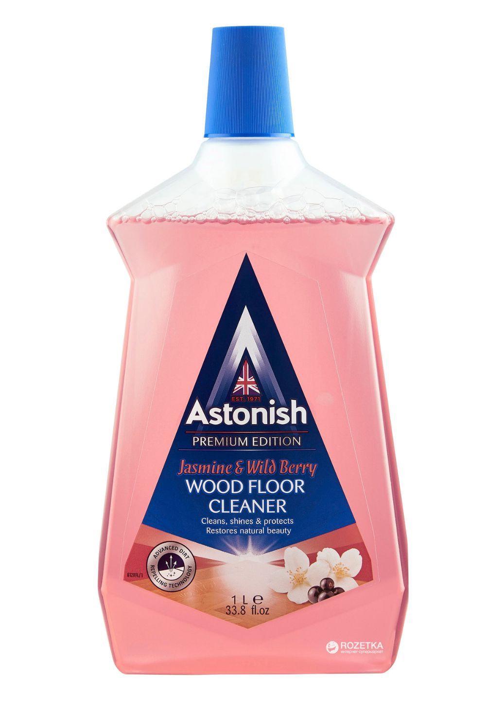 Концентрат для миття дерев'яної підлоги Astonish Wood Floor Cleaner Jasmine & Wild Berry 1 л