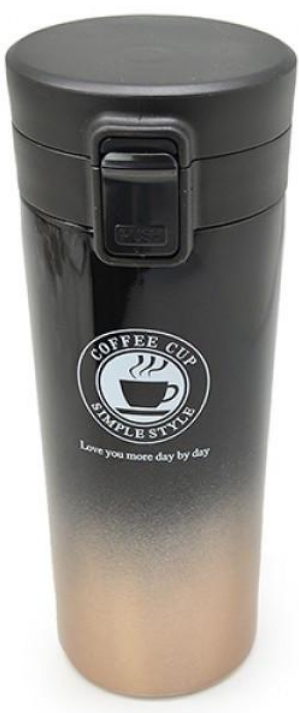 Термокружка Stenson MT-3898-035 350 мл Черный (100561)