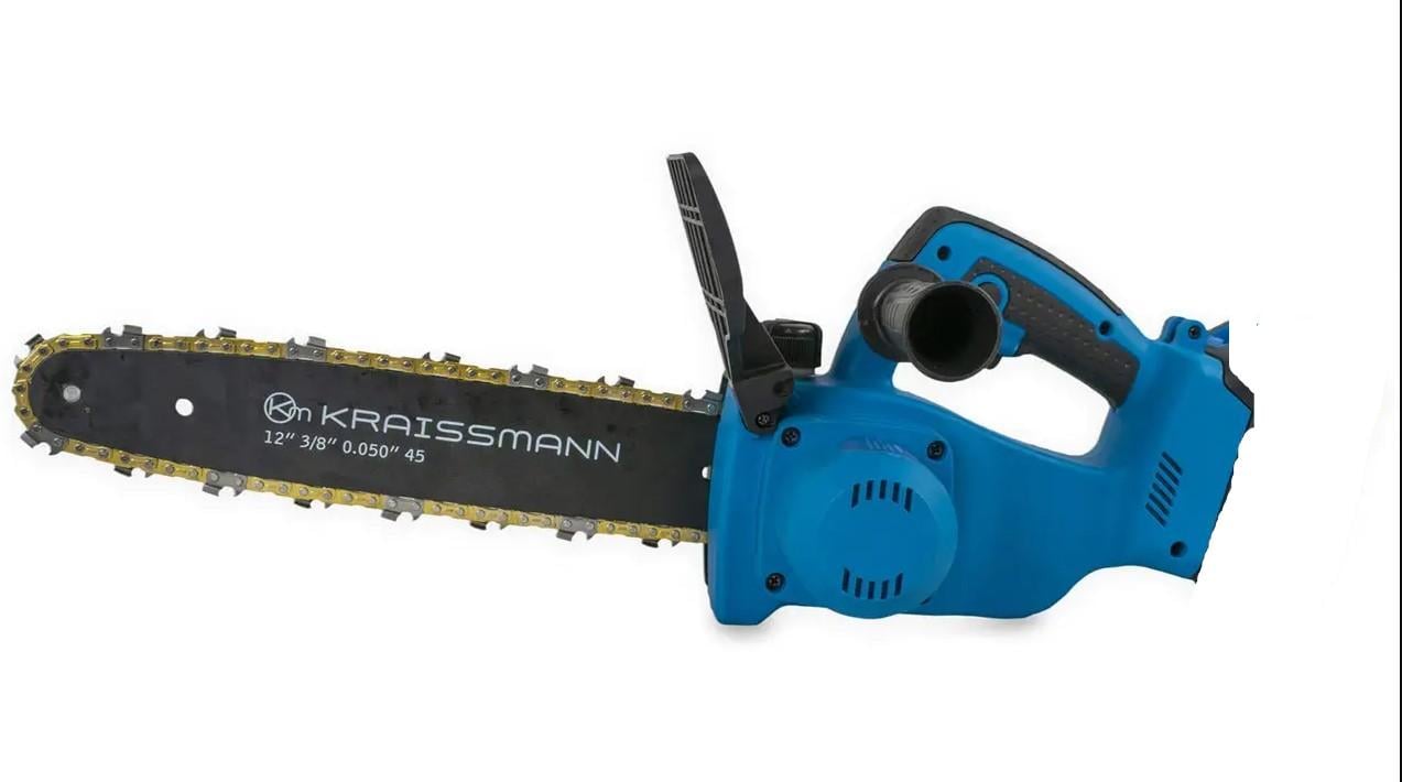 Пила акумуляторна ланцюгова KRAISSMANN 3055 AKS-BL 20 без акумулятора та ЗП (27675653) - фото 2 Пила акумуляторна ланцюгова KRAISSMANN 3055 AKS-BL 20 без акумулятора та ЗП (27675653) - фото 2