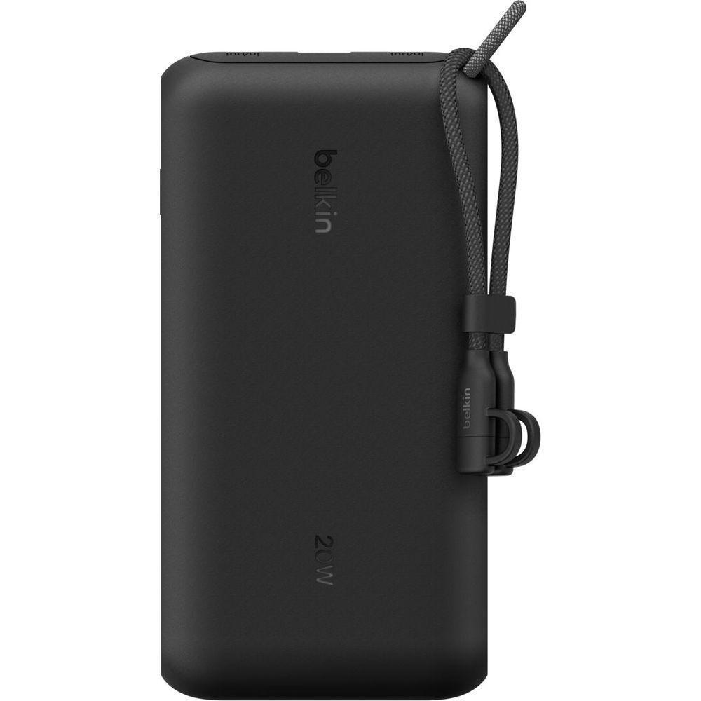 Повербанк Belkin 20000 mAh 20 Вт з дисплеєм Чорний (BPB028HQBK)