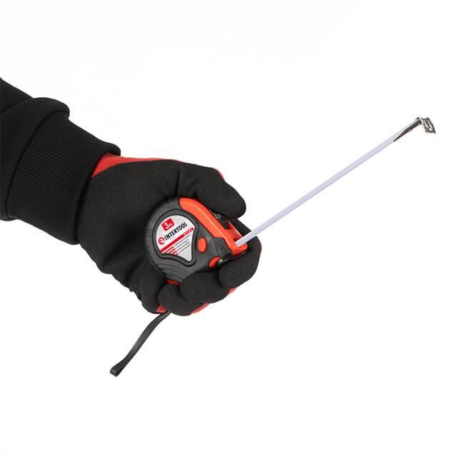 Рулетка Intertool MT-0103 з металевим з полотном 3 м 16 мм три стопори полотна - фото 6