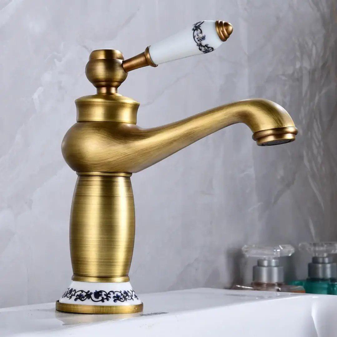 Змішувач для умивальника Epelli Deco Style Retro Bronze (27110849)