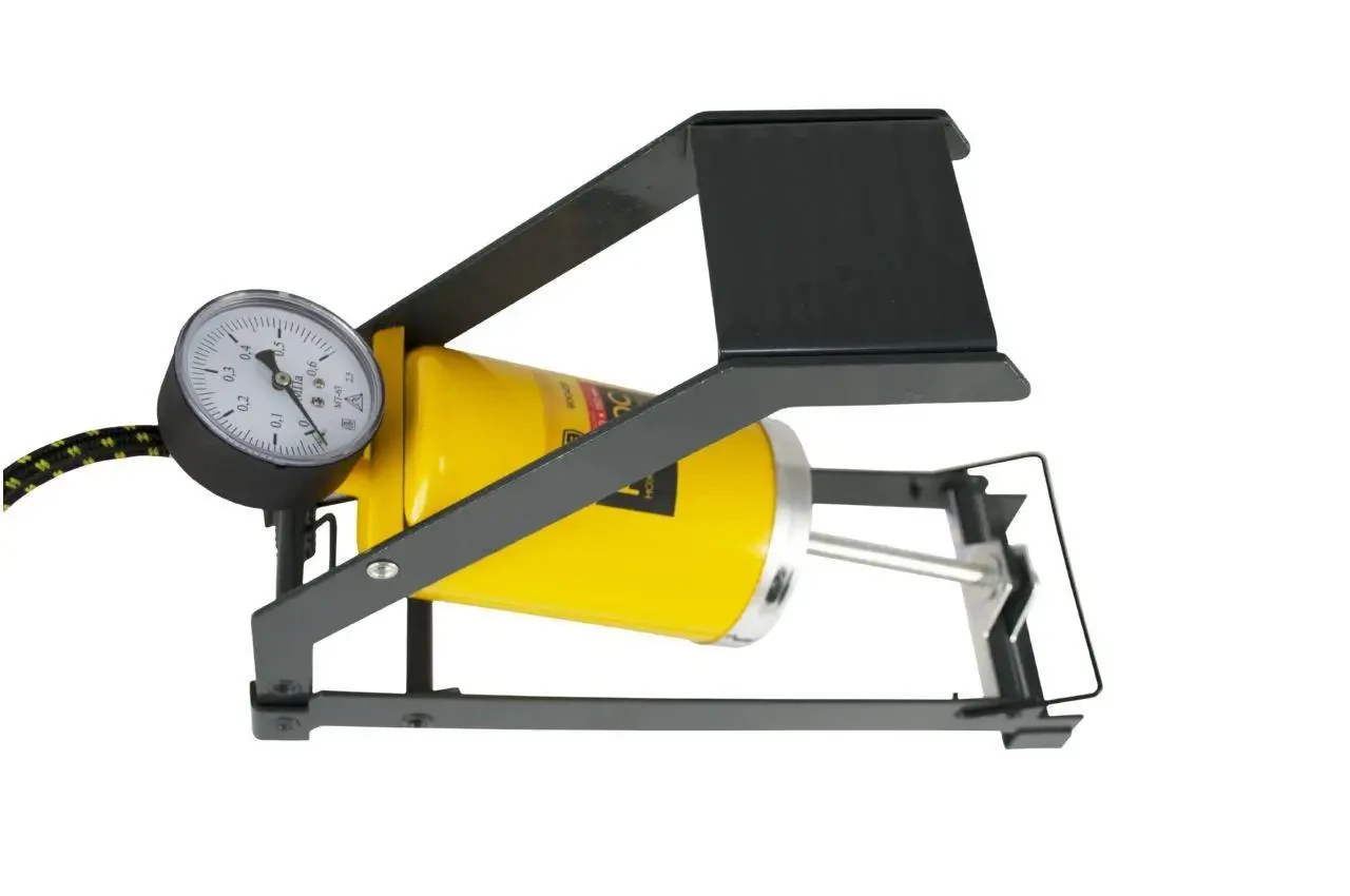 Насос ножний Сила 80х130 мм двопоршневий Pro (2298606724) Насос ножний Сила 80х130 мм двопоршневий Pro (2298606724)