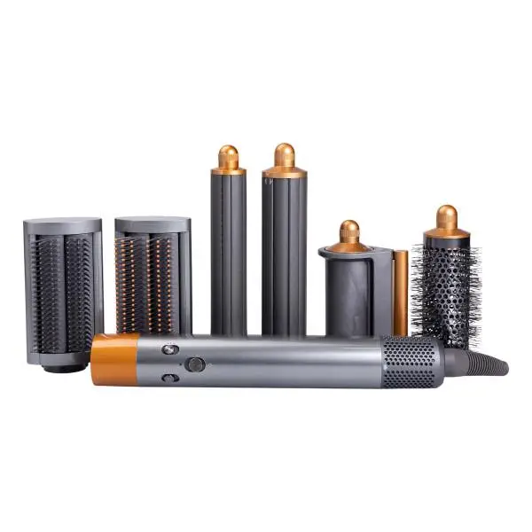 Мультистайлер для волосся Airwrap Complete Long з 6 насадками та датчиком контролю температури 1300 Вт Сірий (147-107-X9G) - фото 3