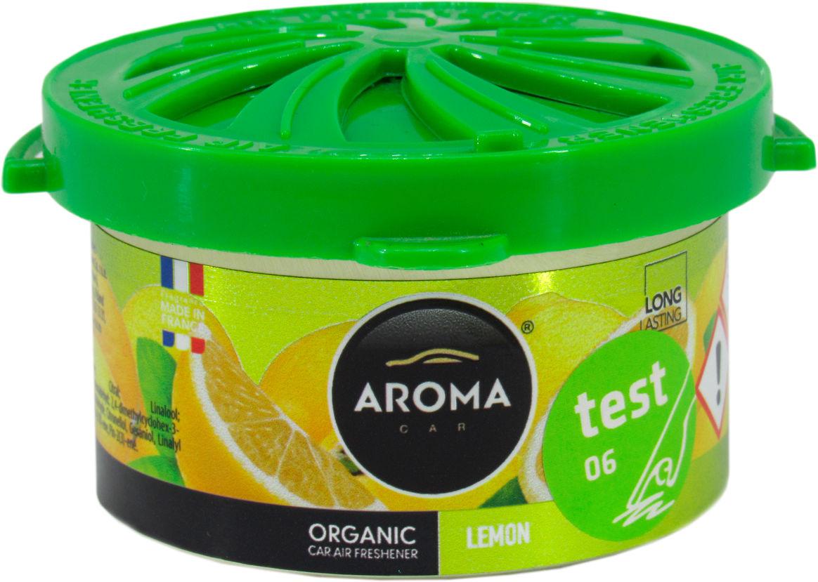 Ароматизатор для авто Aroma Car Organic Lemon под сиденье 40 мл (556/92097)