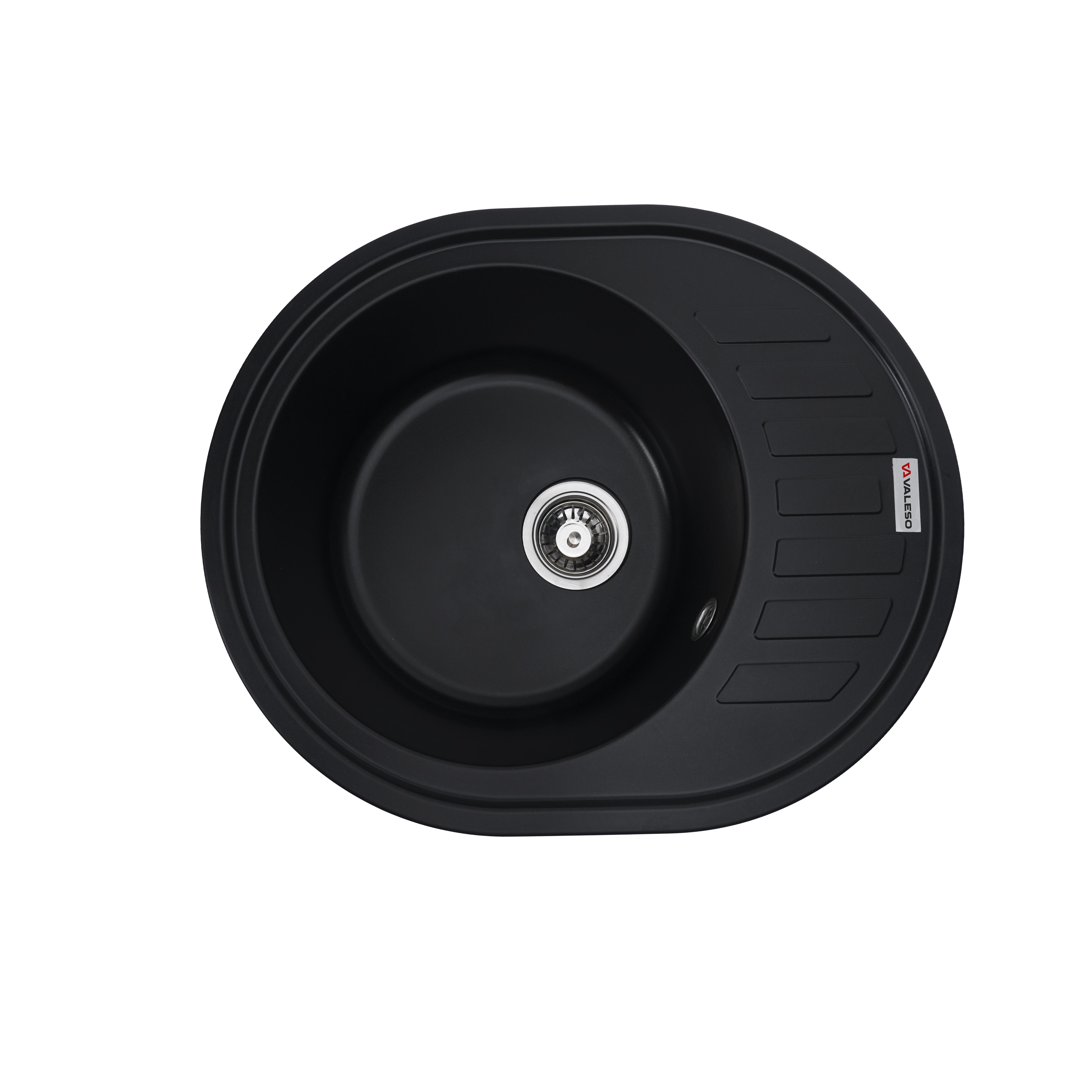 Мийка гранітна для кухні Valeso SOUL 6250 матова Чорний