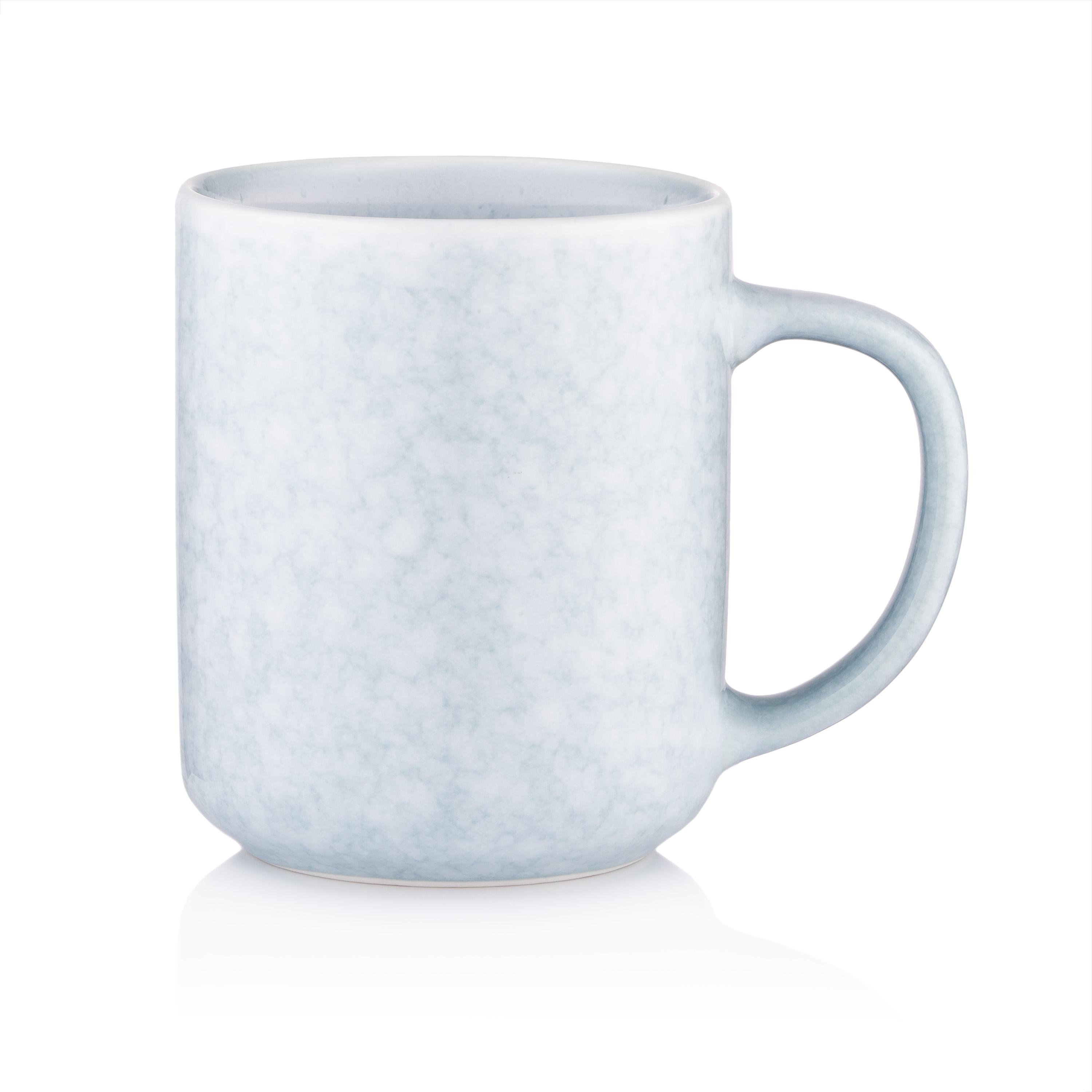 Чашка для кофе и чая Ardesto Loreto фарфоровая 390 мл Голубой (622538)