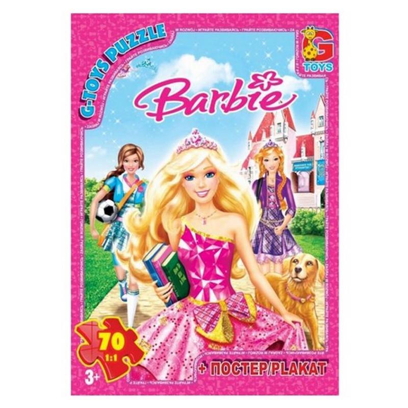 Пазлы Barbie BA013 плакат 70 элементов (3074079068)