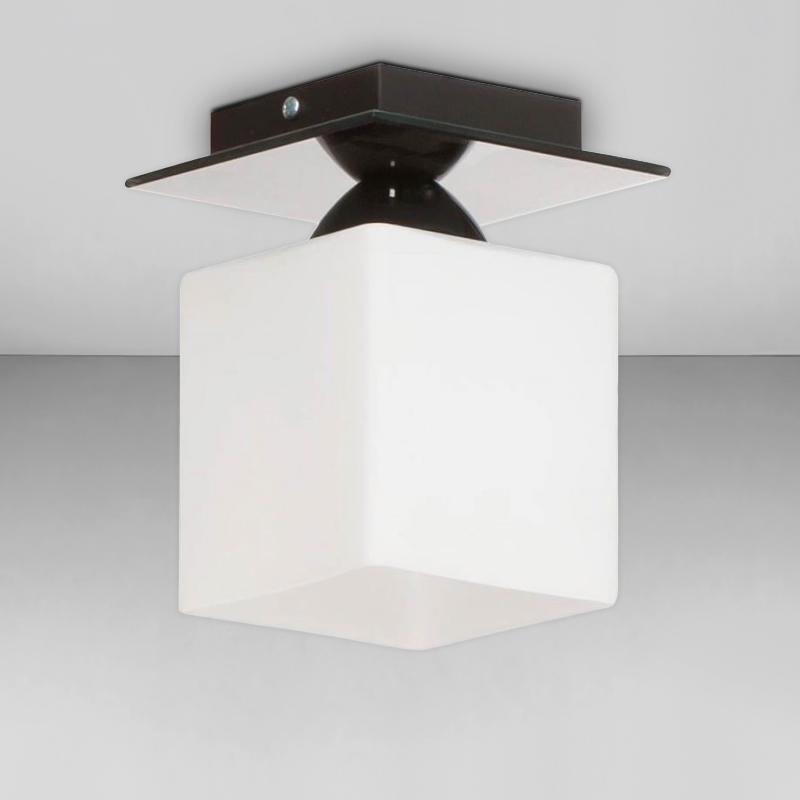 Люстра потолочная Light House S-18111/1 120х120х180 мм Черный/Белый