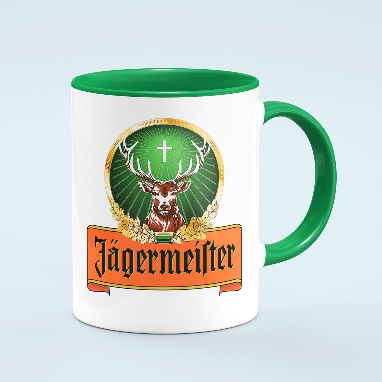 Чашка Jagermeister 330 мл Зеленый Чашка Jagermeister 330 мл Зеленый
