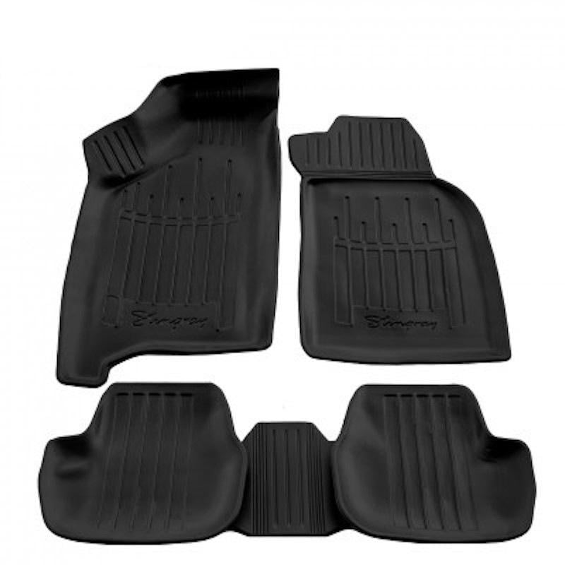 Коврики Stingray 3D для 2109/21099 для ВАЗ 2108-2109 1984-2011 рр. полиуретан 5 шт. Черный (176350)