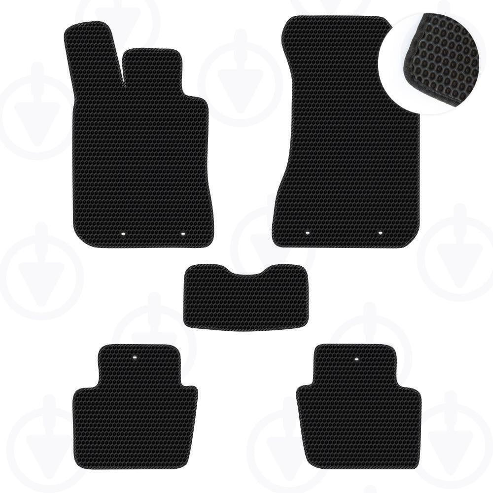 Комплект ковриков в салон Star-Tex для Acura RL II 2004-2012 р. EVA/Сота малая Черный (10018-02-21-41)